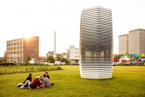 หน้าตาของ Smog Free Tower สิ่งประดิษฐ์ที่ช่วยฟอกอากาศให้บริสุทธิ์อีกครั้ง